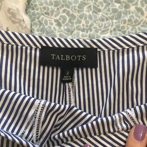 Cotton striped skirt